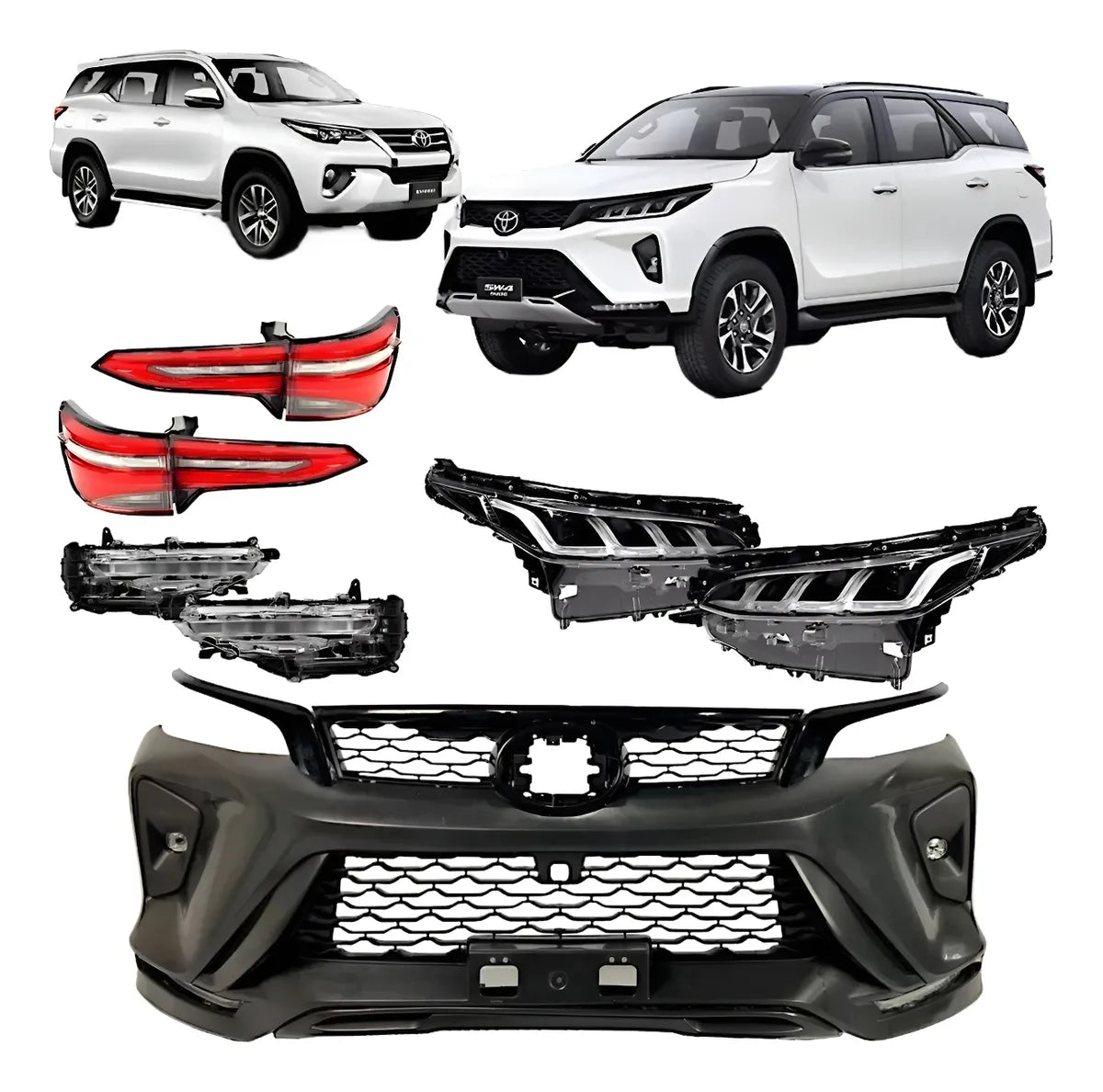 Kit Transformação Sw4 2016+ para SW4 Diamond 2025