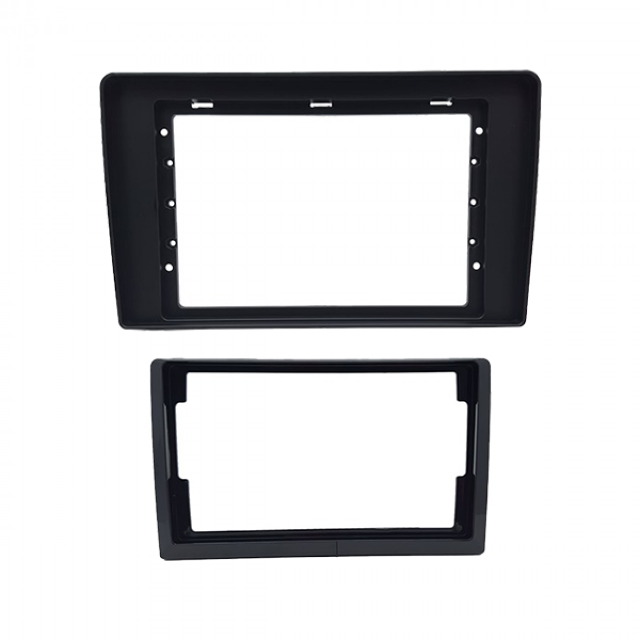MOLDURA 10.1 E 9 FLUTUANTE VOLVO VM G3 2012+ PRETO