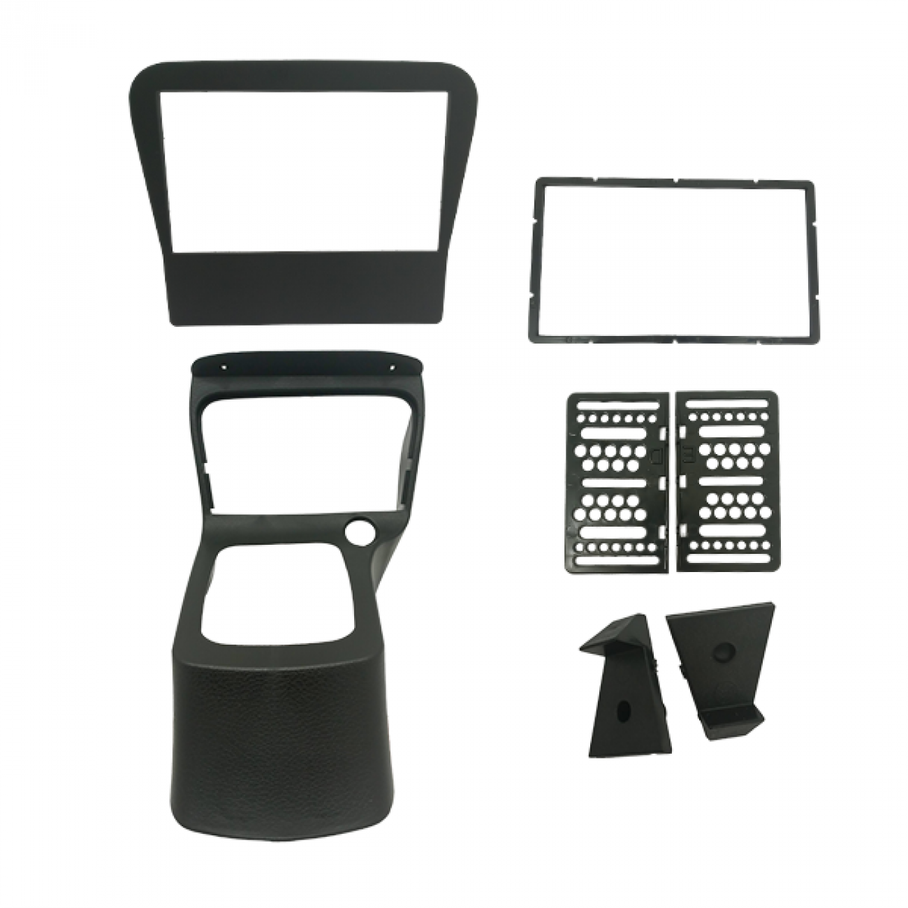 MOLDURA 6.8 E 7 CHEVROLET CELTA G1 2000-2006 COM CONSOLE PRETO