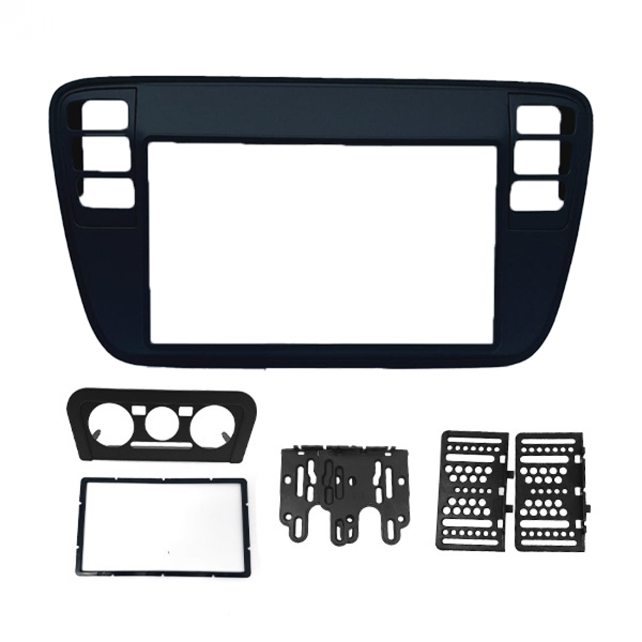 MOLDURA 6.8 e 7 VW UP G1 2014-2017 E TAKE UP G1 2014-2019 PRETO