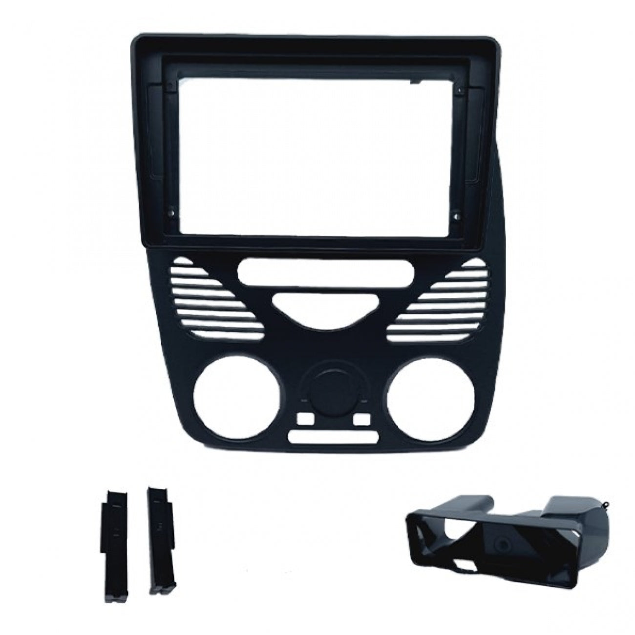 MOLDURA 9 FLUTUANTE FIAT PALIO- SIENA- STRADA- WEEKEND G2 2002-2014 SEM AR PRETO