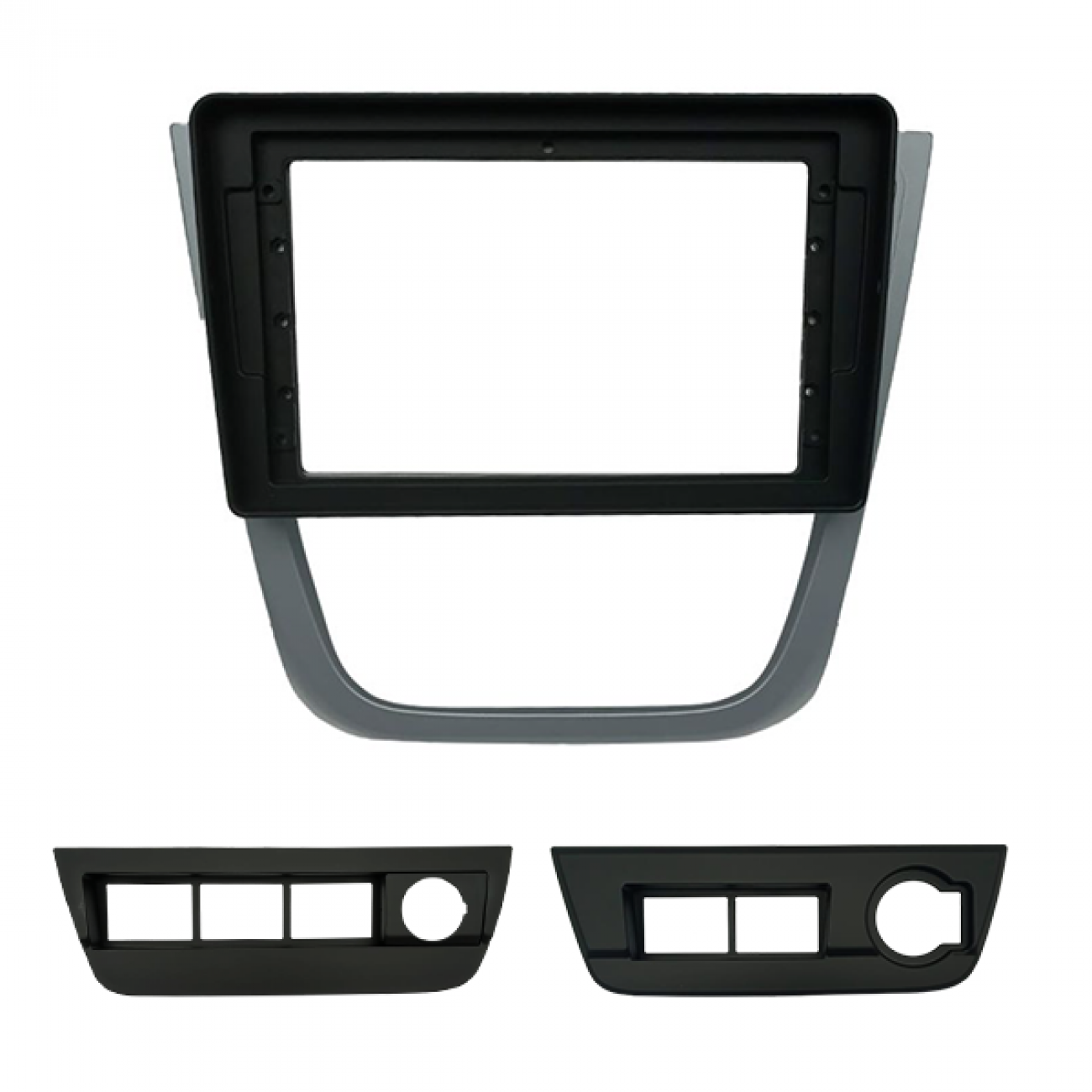 MOLDURA 9 FLUTUANTE VW GOL G5 RALLYE E SAVEIRO CROSS GRAFITE