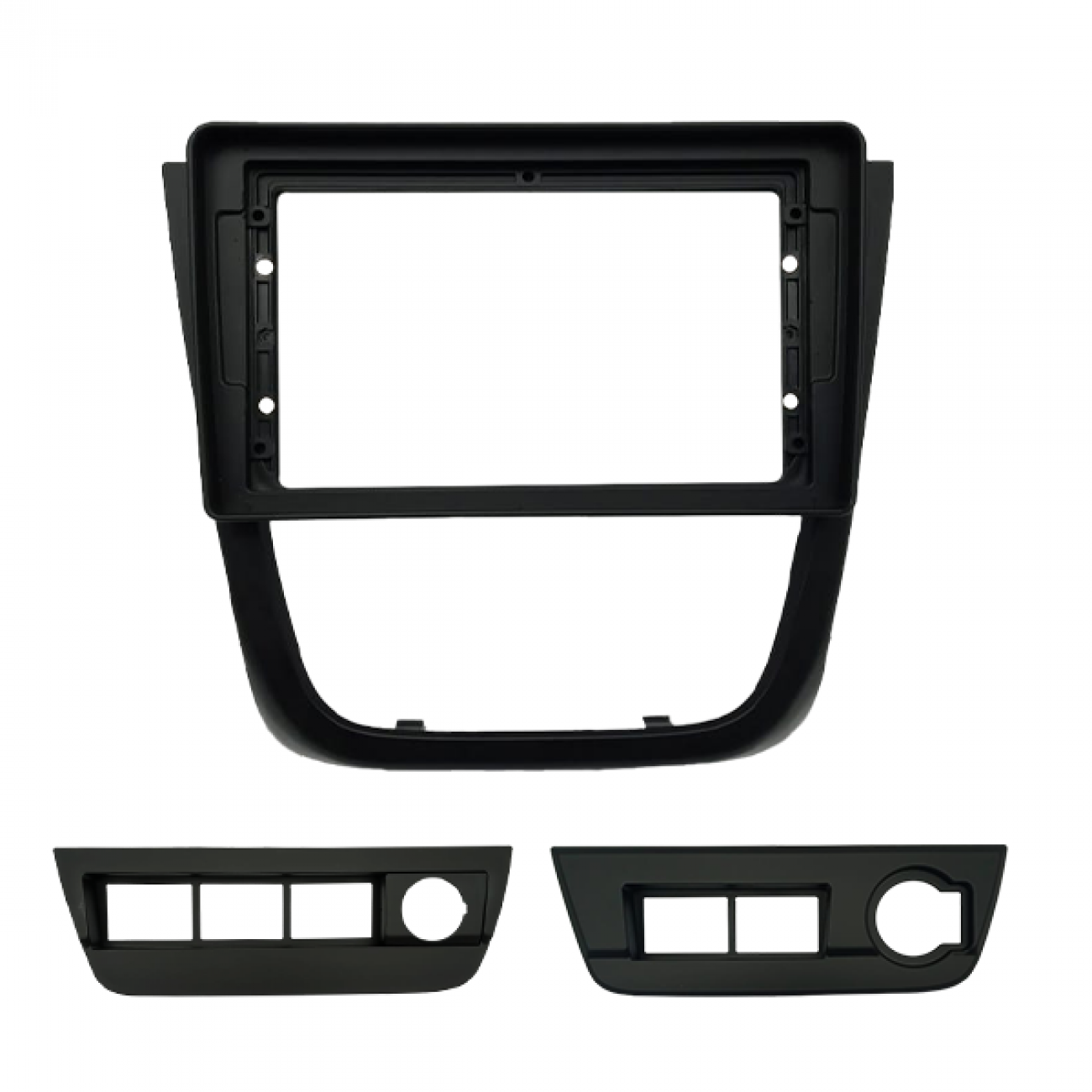 MOLDURA 9 FLUTUANTE VW GOL G5 RALLYE E SAVEIRO CROSS PRETO