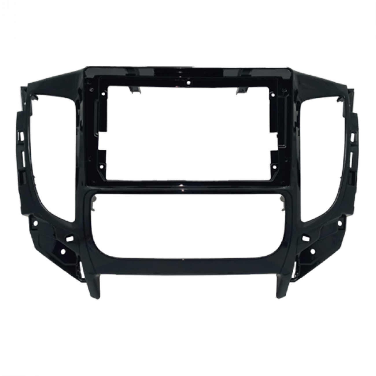 MOLDURA 9 MITSUBISHI L200 TRITON G5 2018+ AR DIGITAL BLACK PIANO