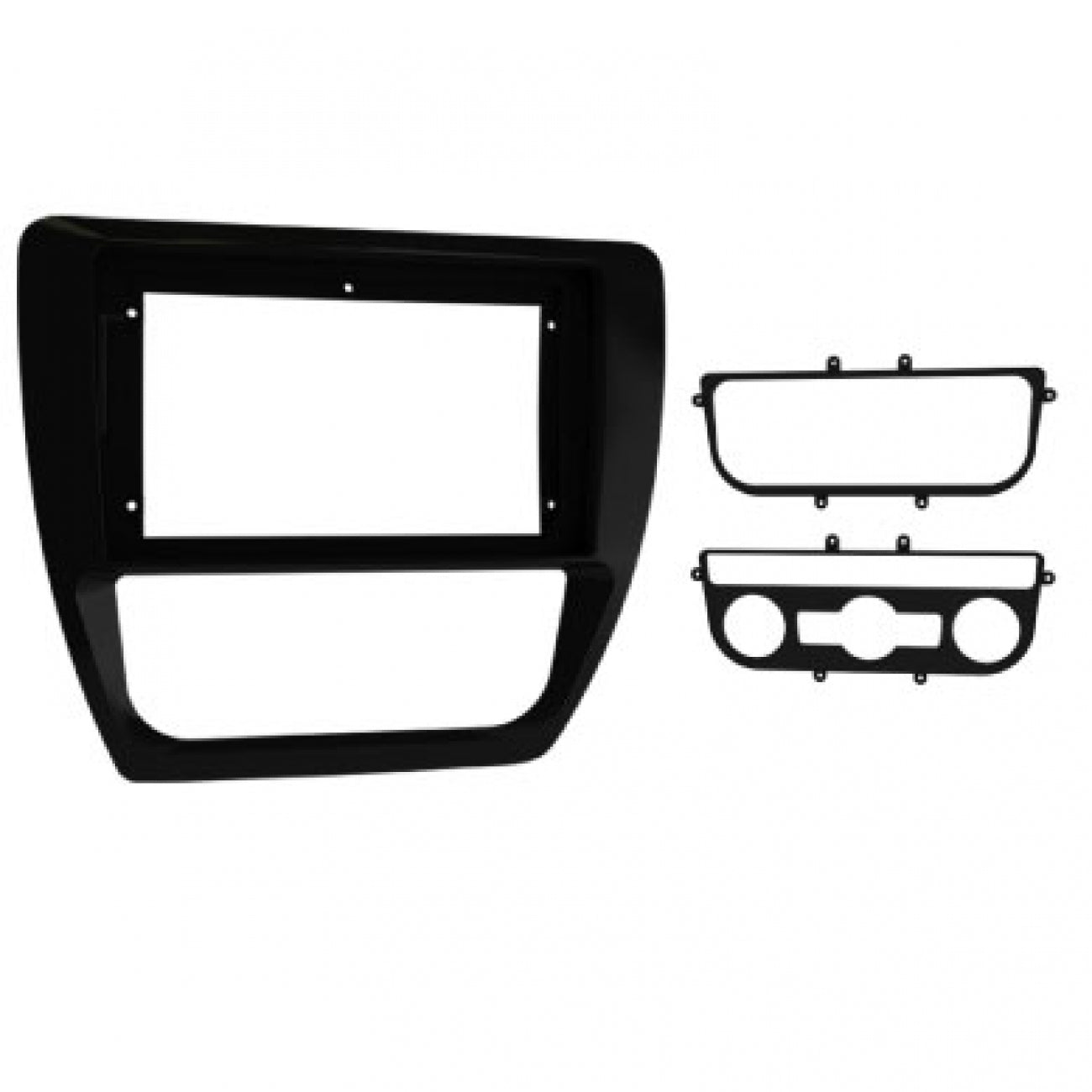 MOLDURA 9 VW JETTA 2012-2018 PRETO FOSCO