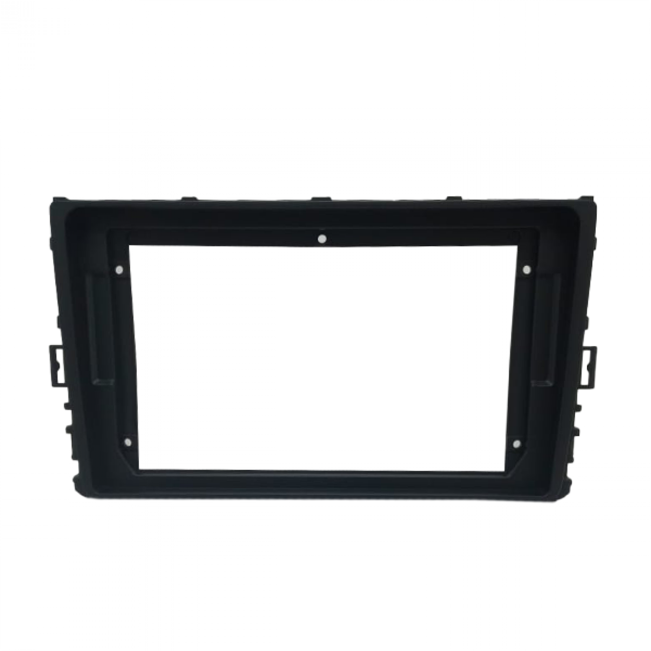 MOLDURA 9 VW NOVO POLO E VIRTUS 2018+ T-CROSS 2019+ NIVUS 2020+ PRETO FOSCO