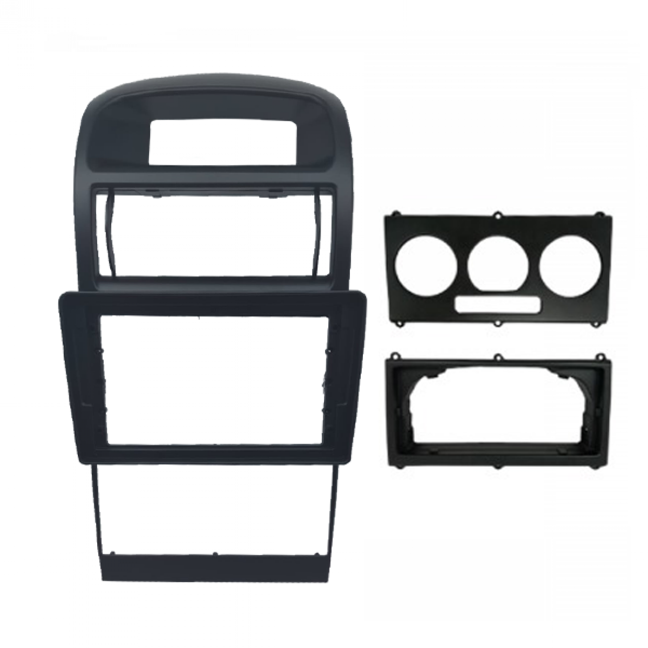 MOLDURA 9 FLUTUANTE CHEVROLET ASTRA HATCH E SEDAN 1998-2011 AR ANALÓGICO E AR DIGITAL