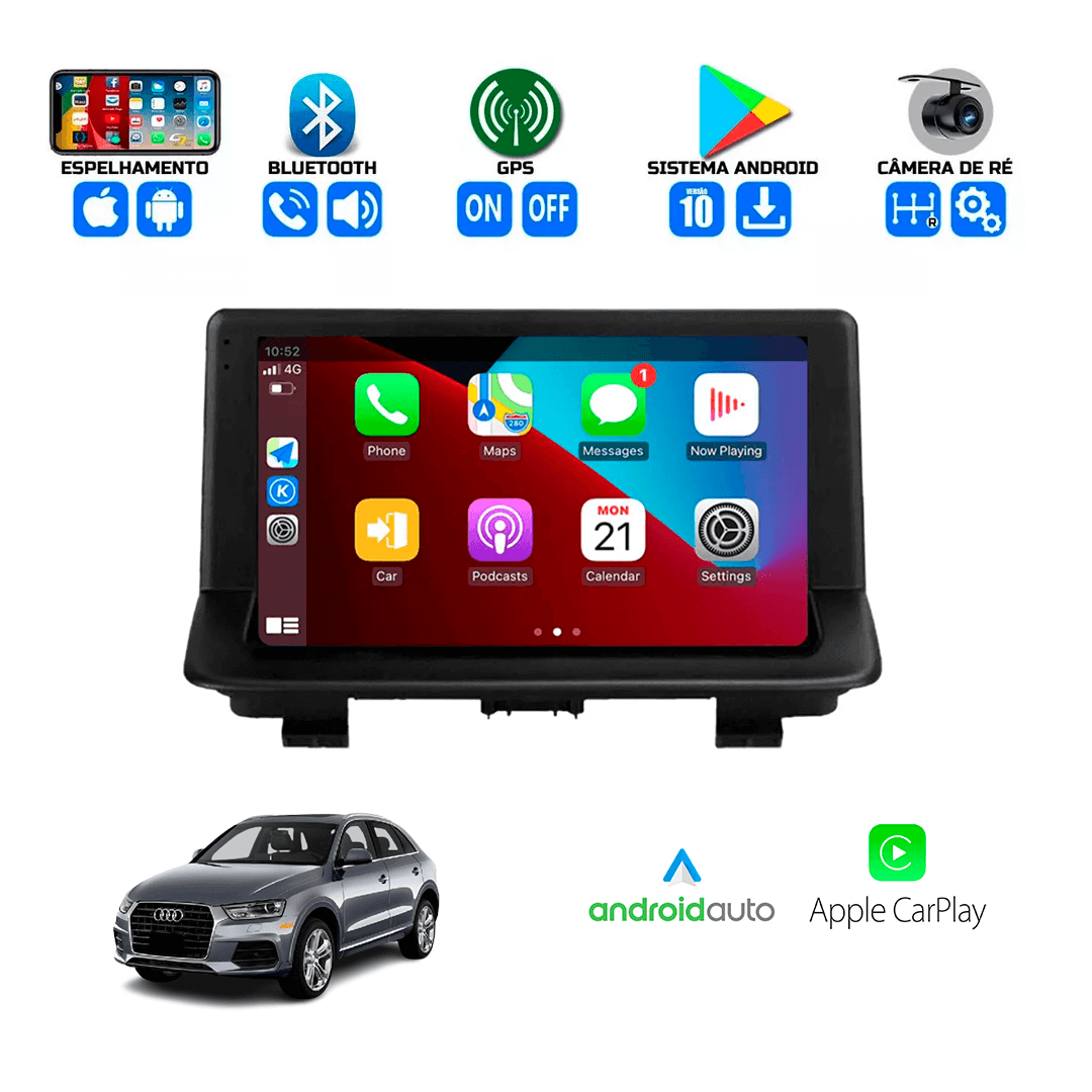 Central Multimidia Audi Q3 2012 a 2019 Cartronic