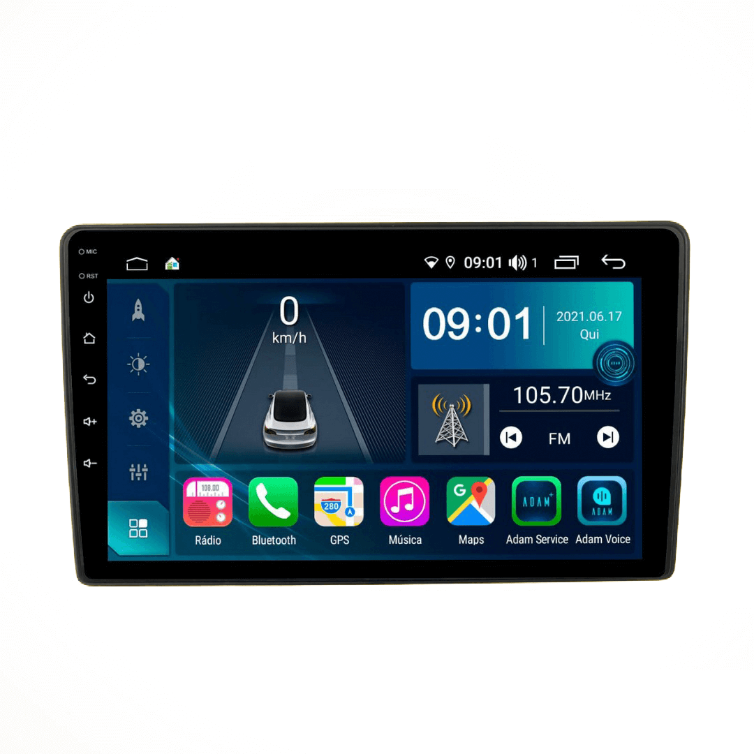 Central Multimidia Citroen C3 2004 a 2012 Cartronic