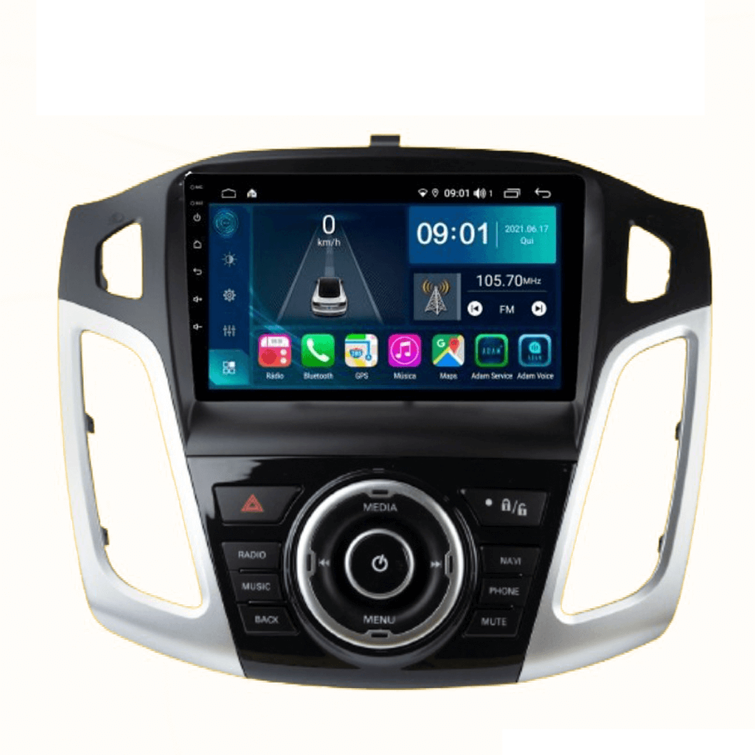 Central Multimidia Ford Focus 2014 a 2019 Cartronic