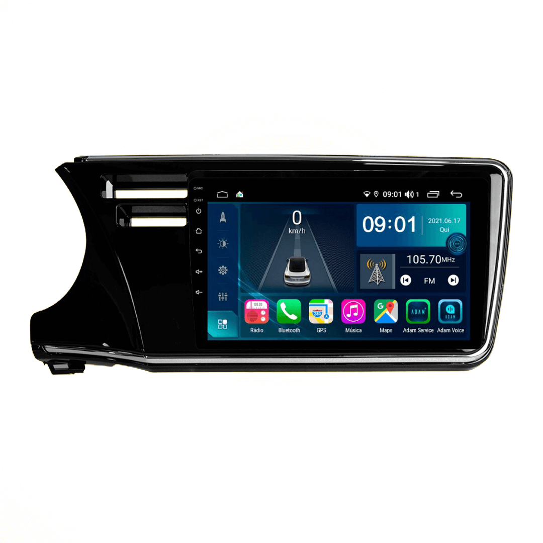 Central Multimidia Honda City 2015 a 2021 Cartronic
