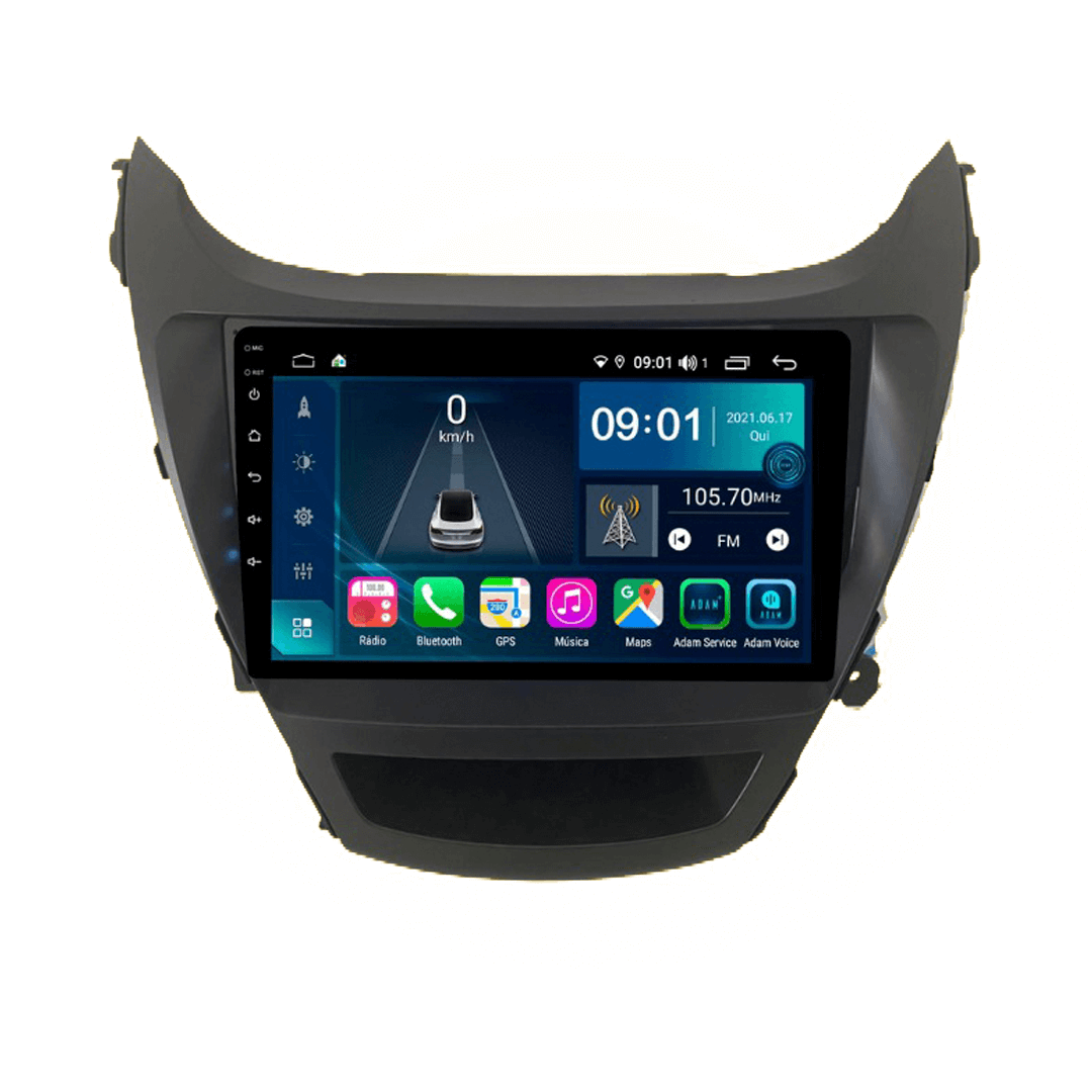 Central Multimidia Hyundai Elantra 2014 a 2016 Cartronic