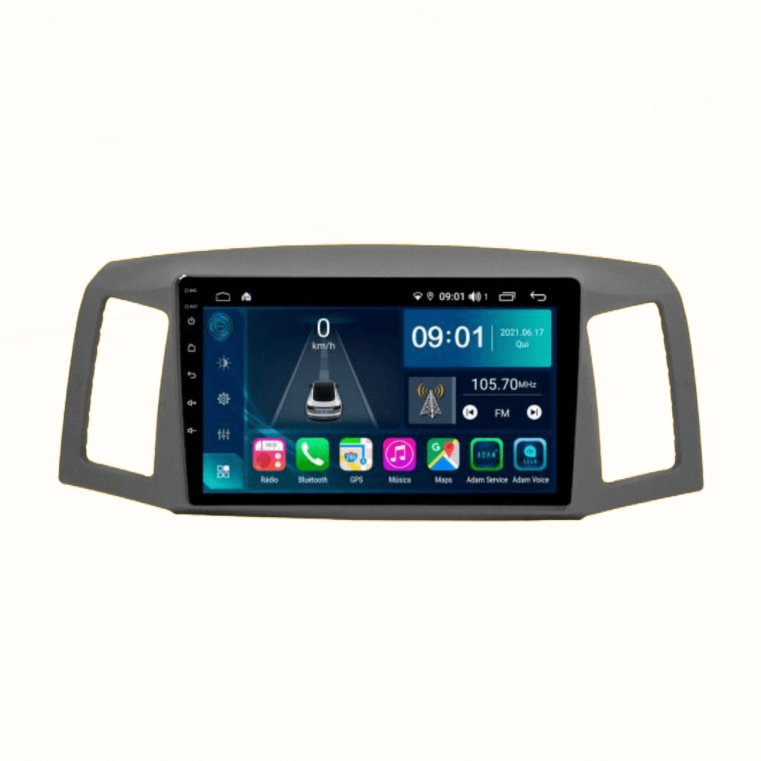 Central Multimidia Jeep Grand Cherokee 2005 a 2007 Cartronic