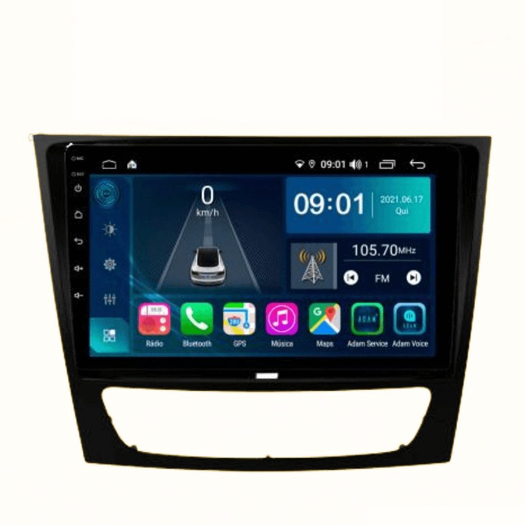 Central Multimidia Mercedes-Benz Classe C 2012 a 2014 Cartronic