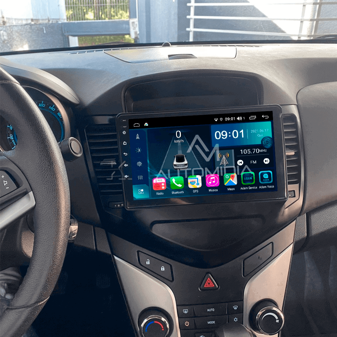 Central Multimidia Chevrolet Cruze 2012 a 2016 Cartronic