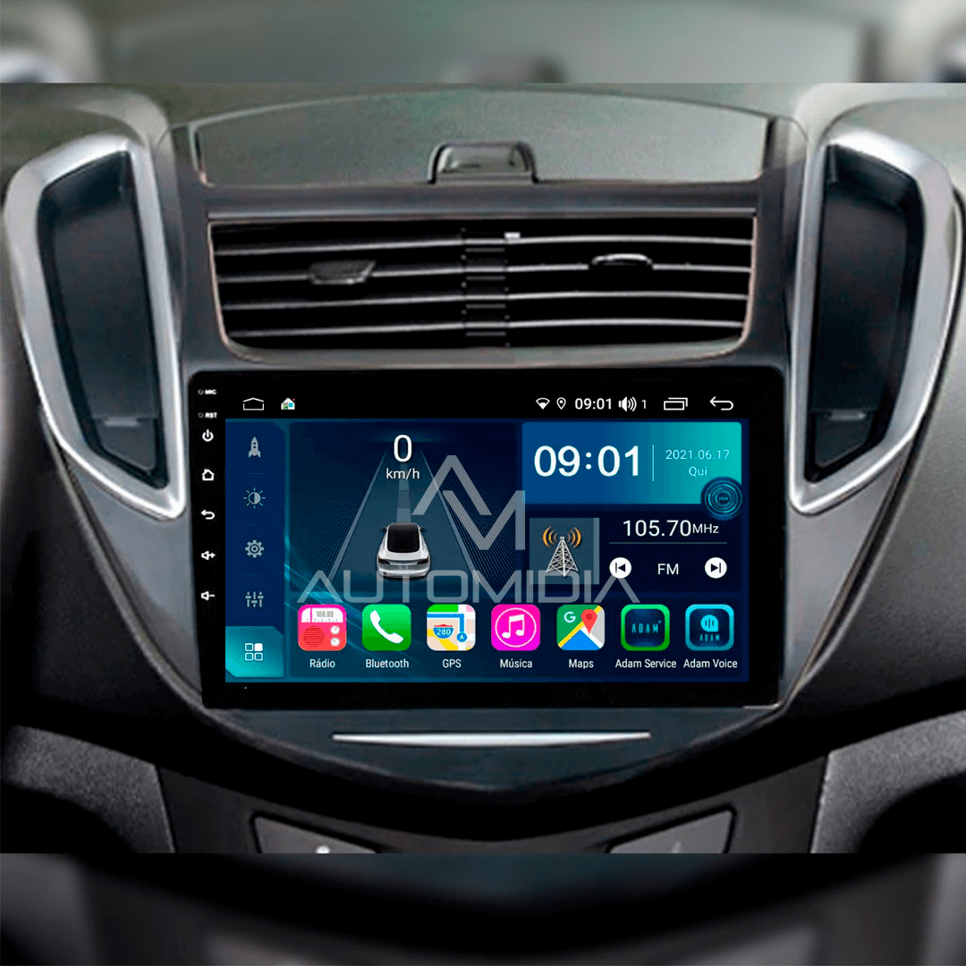 Central Multimidia Chevrolet Tracker 2013 a 2016 Cartronic