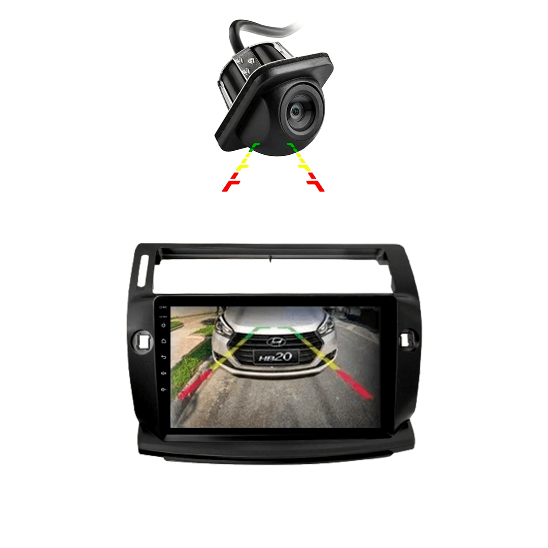 Central Multimidia Citroen C4 2007 a 2014 Cartronic