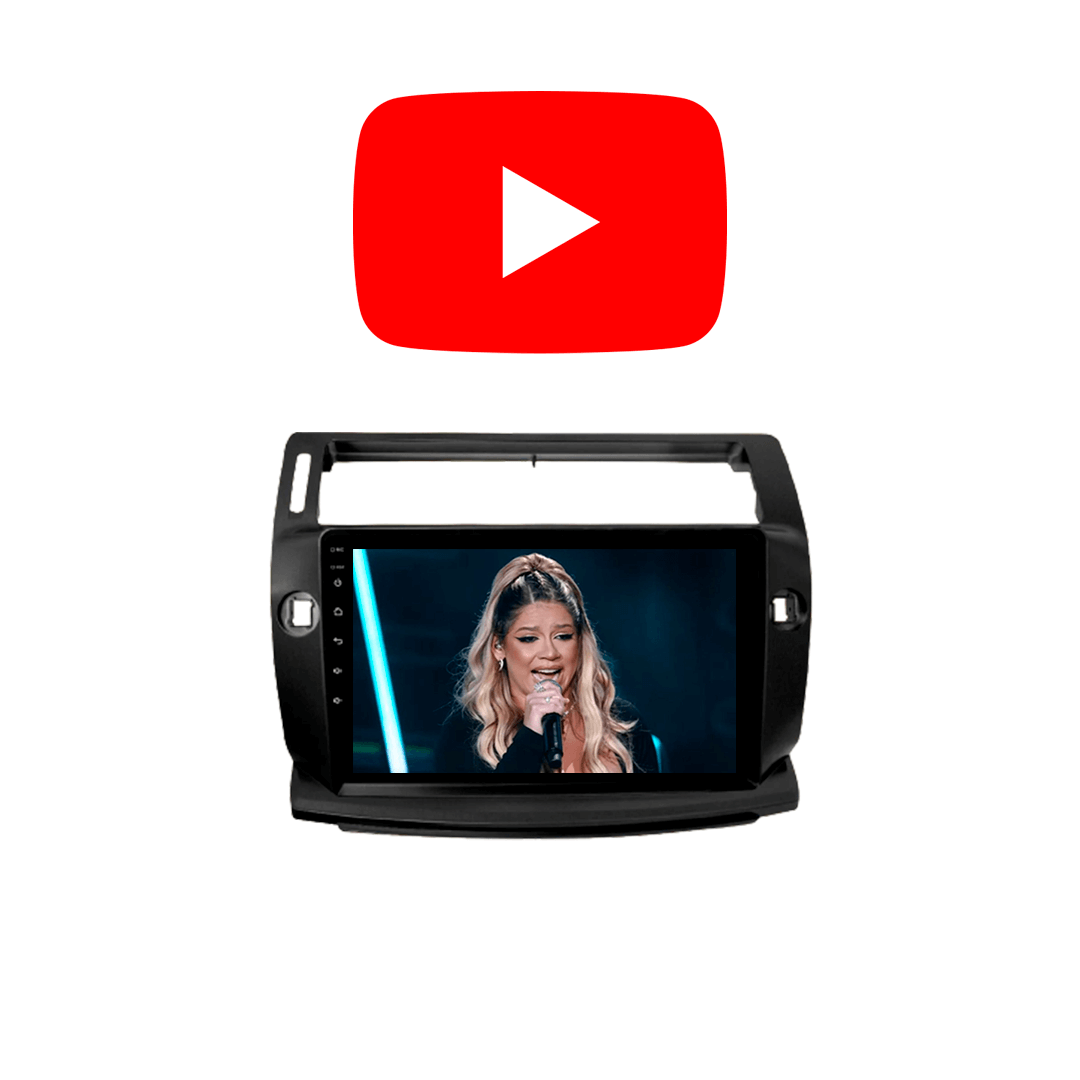 Central Multimidia Citroen C4 Pallas 2007 a 2014 Cartronic OCTACORE