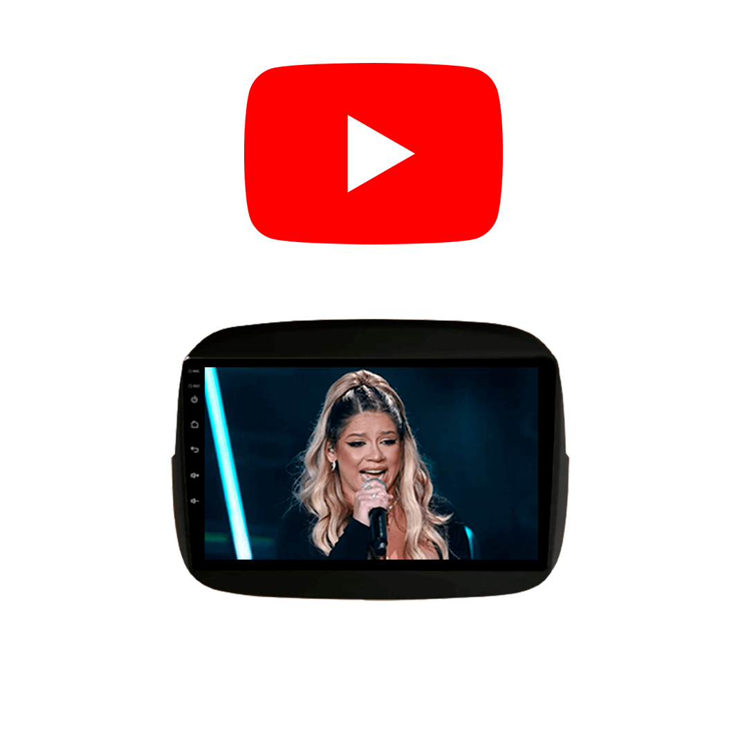 Central Multimidia Fiat Mobi 2016 a 2024 Cartronic OCTACORE