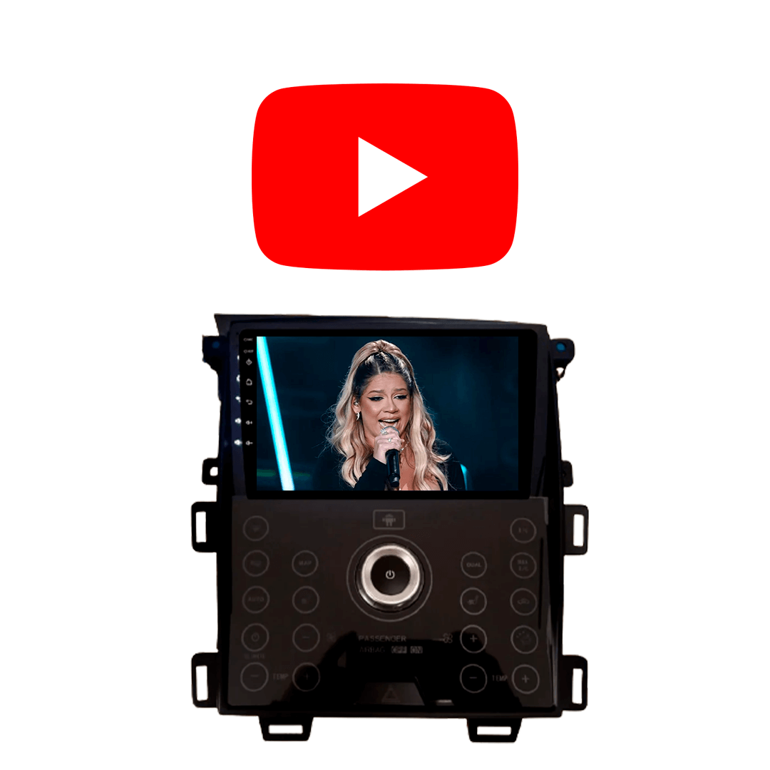 Central Multimidia Ford Edge 2010 a 2015 Cartronic OCTACORE