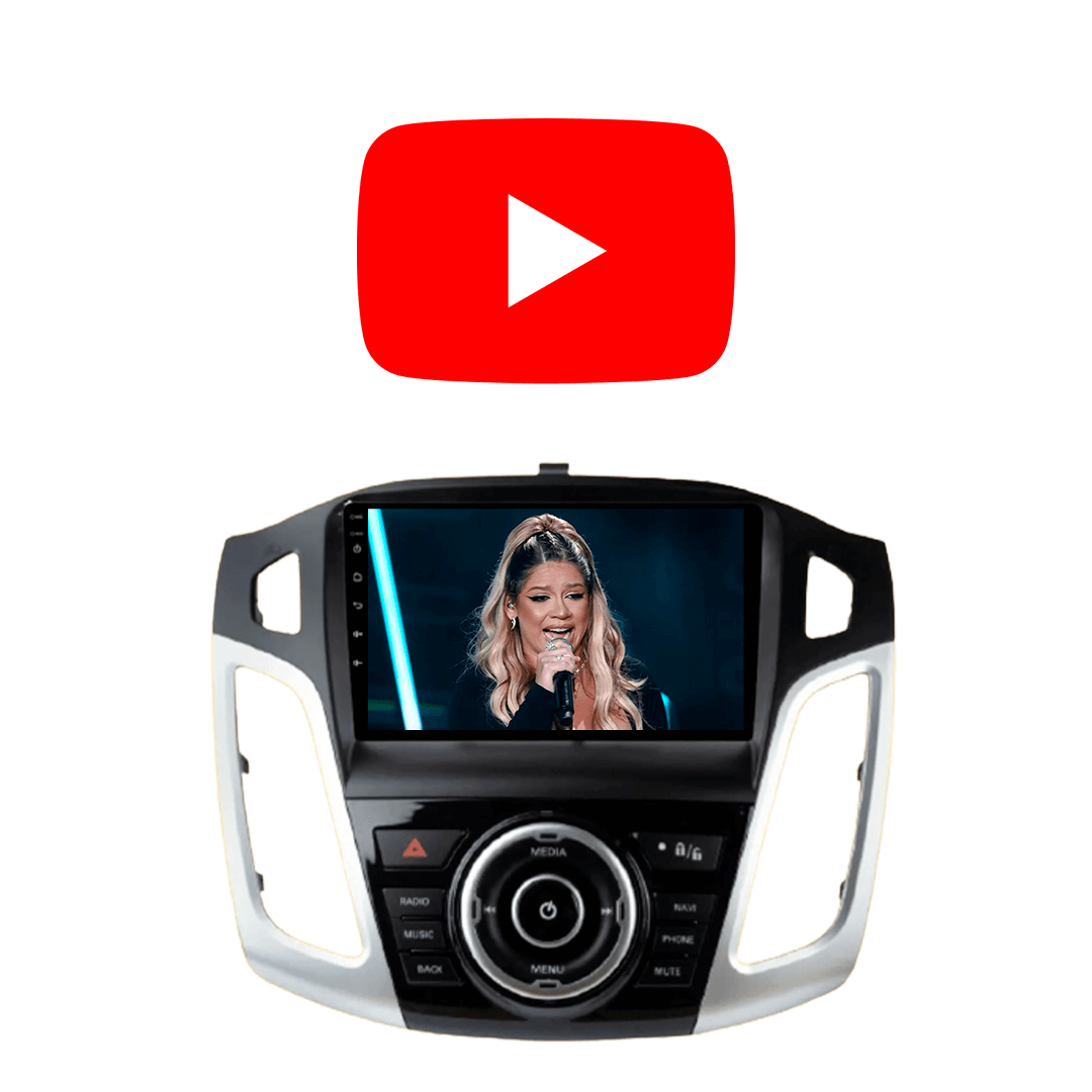 Central Multimidia Ford Focus 2014 a 2019 Cartronic OCTACORE