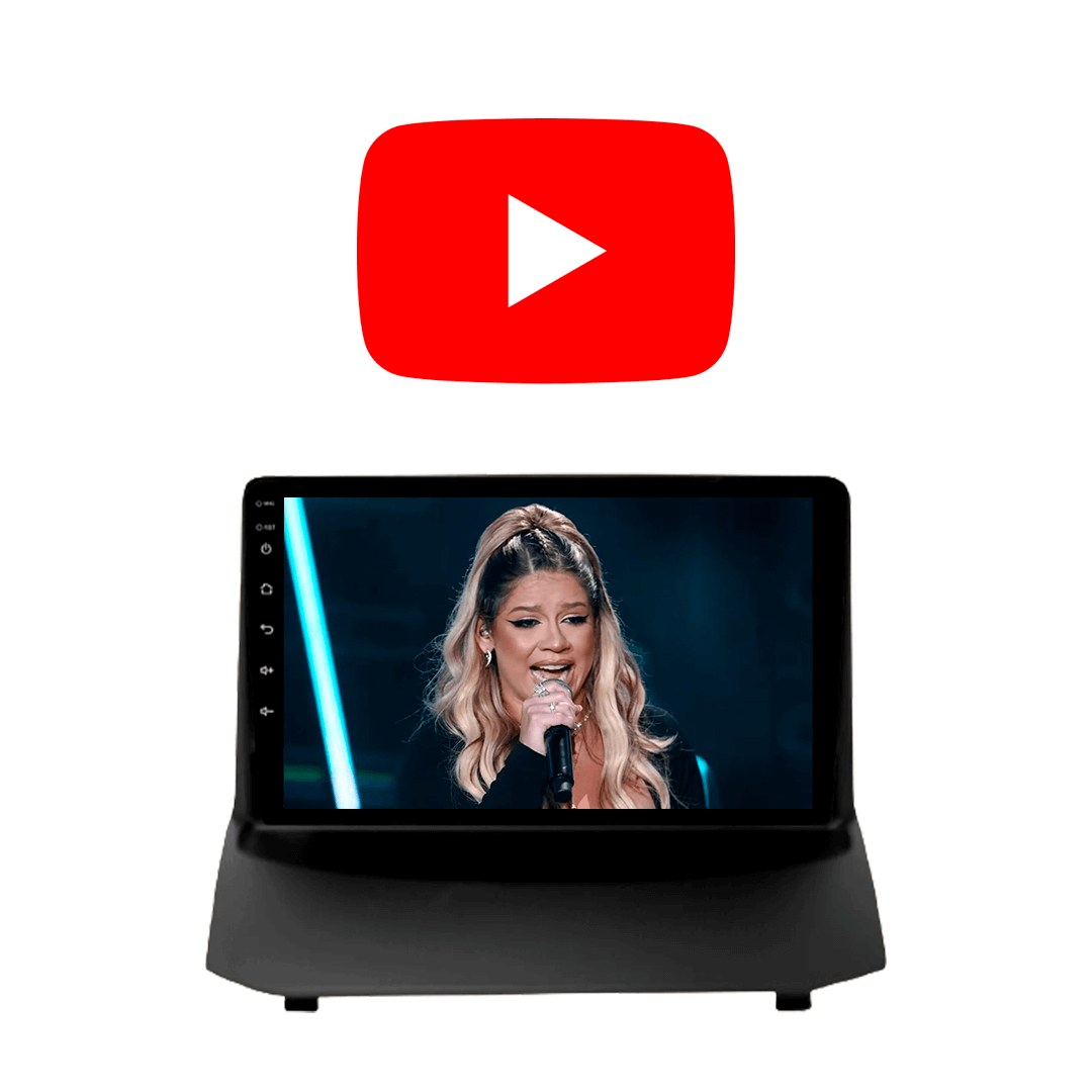 Central Multimidia Ford New Fiesta 2011 a 2019 Cartronic