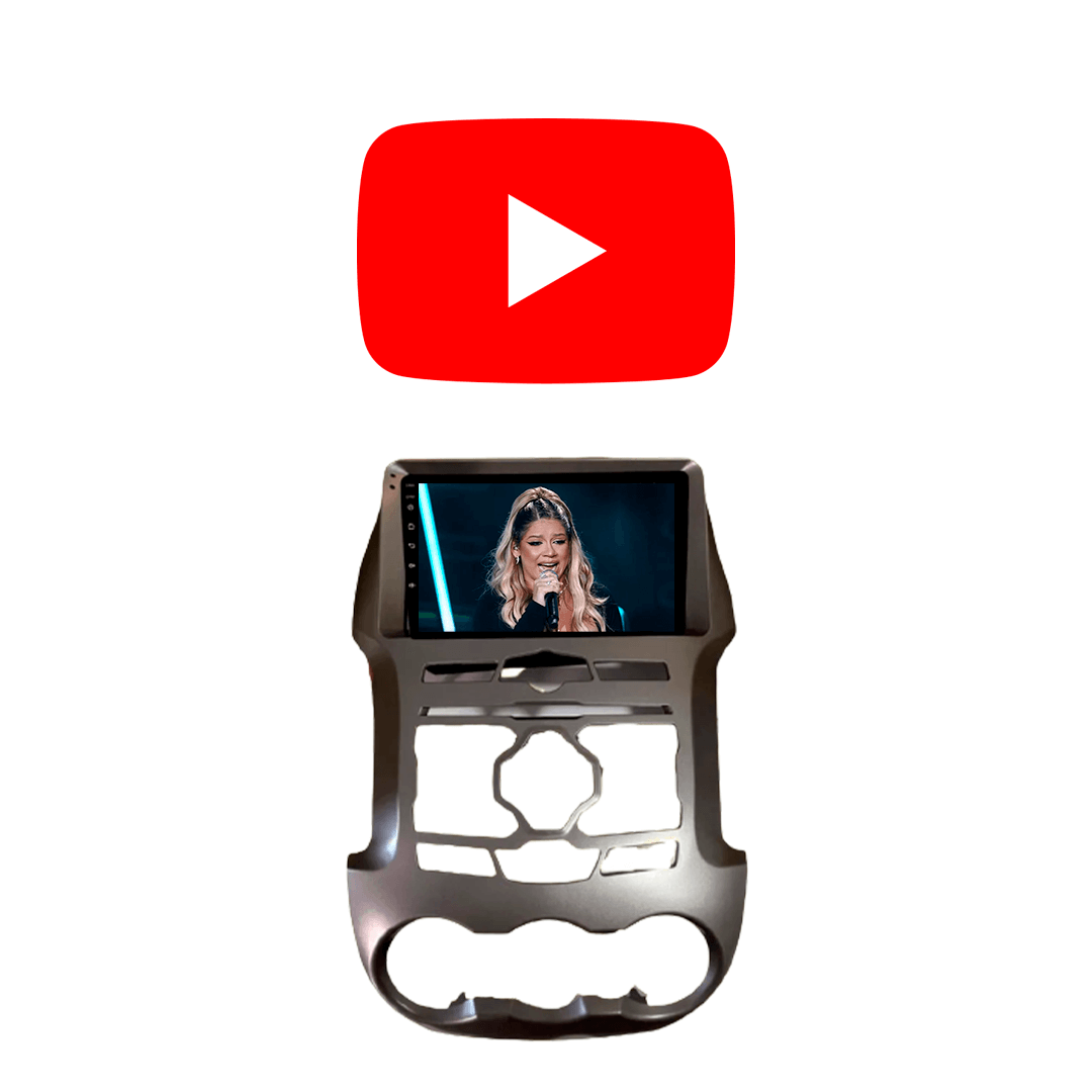 Central Multimidia Ford Ranger 2013 a 2016 Cartronic