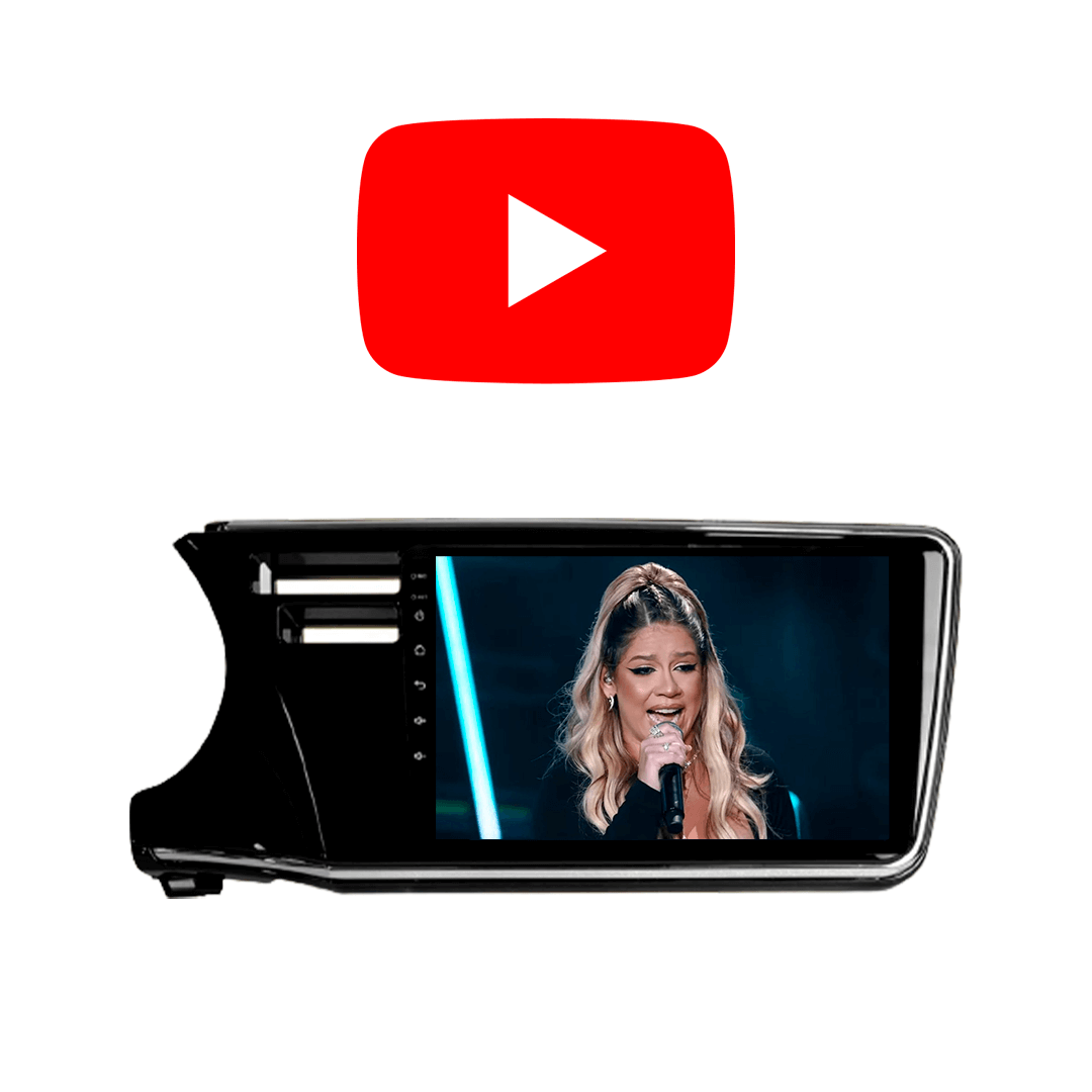 Central Multimidia Honda City 2015 a 2021 Cartronic