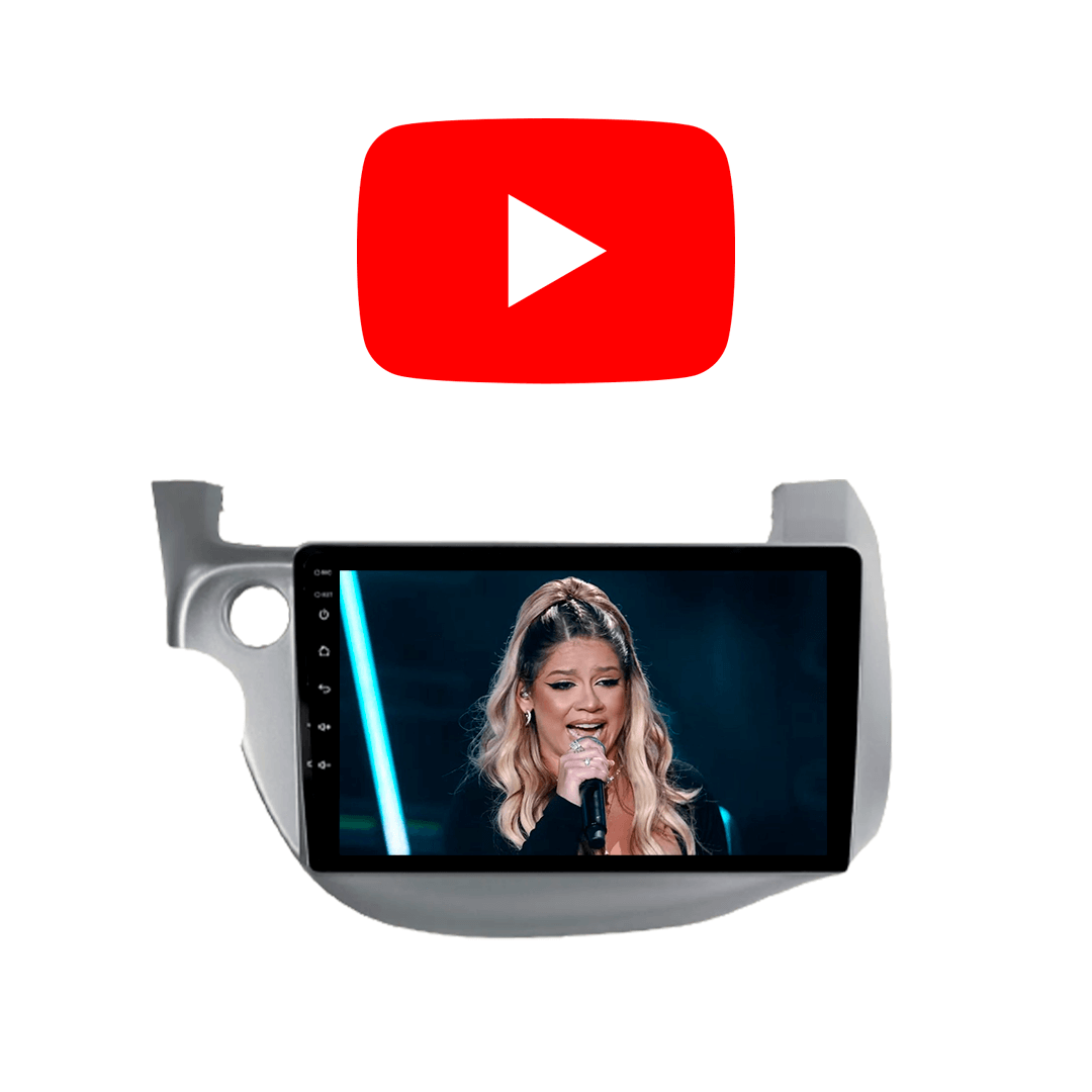 Central Multimidia Honda Fit 2008 a 2014 Cartronic OCTACORE