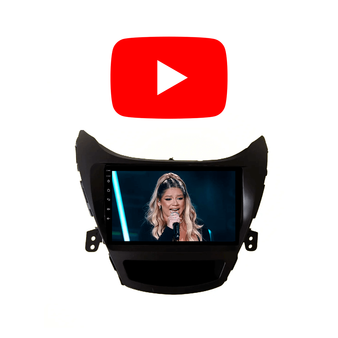 Central Multimidia Hyundai Elantra 2010 a 2013 Cartronic