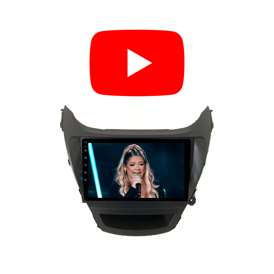 Central Multimidia Hyundai Elantra 2014 a 2016 Cartronic