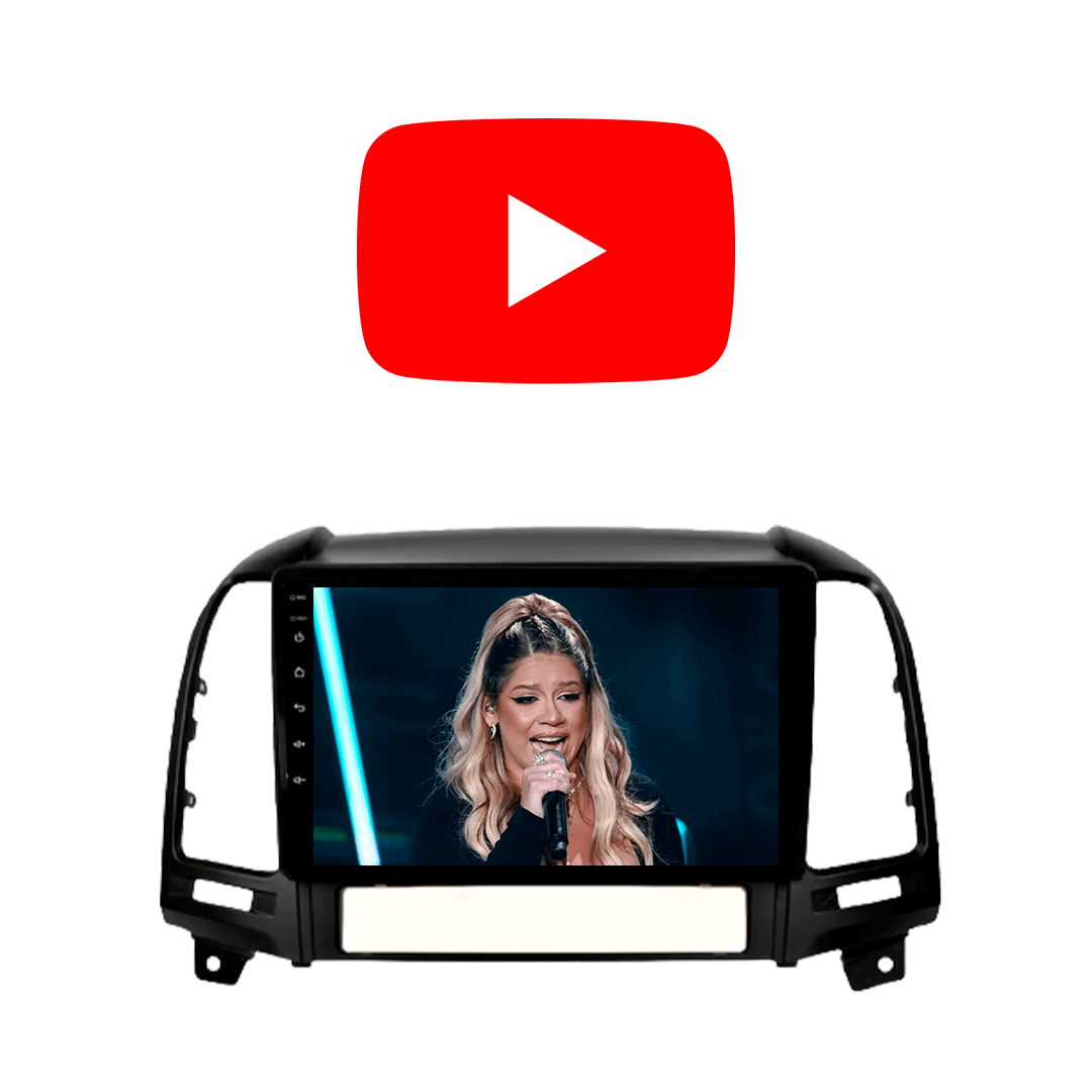 Central Multimidia Hyundai Santa Fé 2007 a 2013 Cartronic OCTACORE