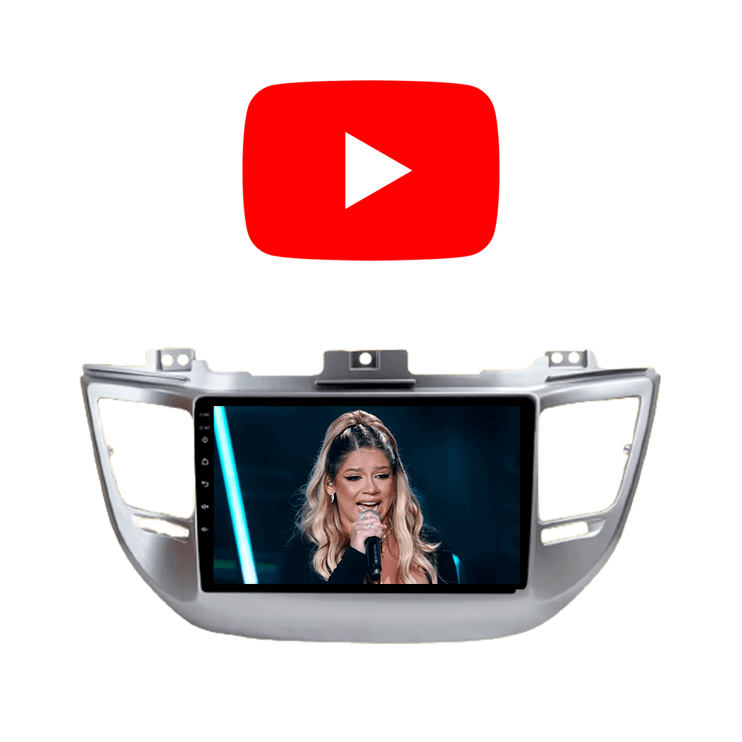 Central Multimidia Hyundai Tucson 2017 a 2024 Cartronic