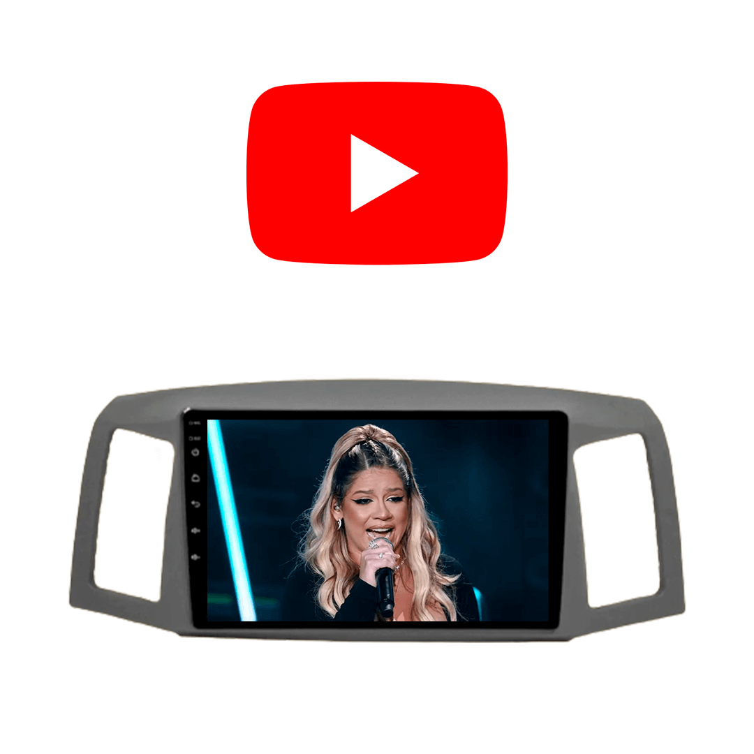 Central Multimidia Jeep Grand Cherokee 2005 a 2007 Cartronic