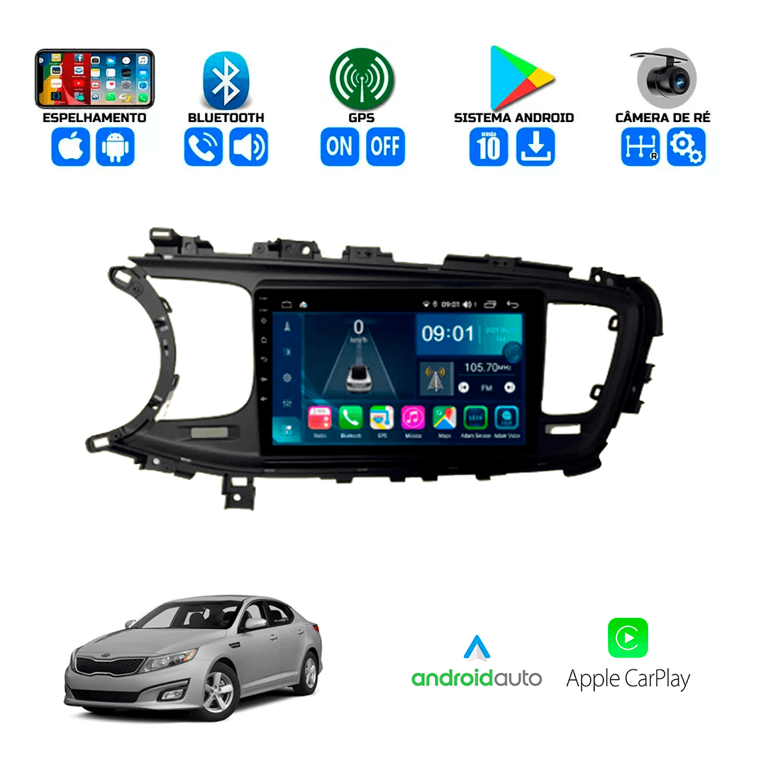Central Multimidia Kia Optima 2012 a 2015 Cartronic
