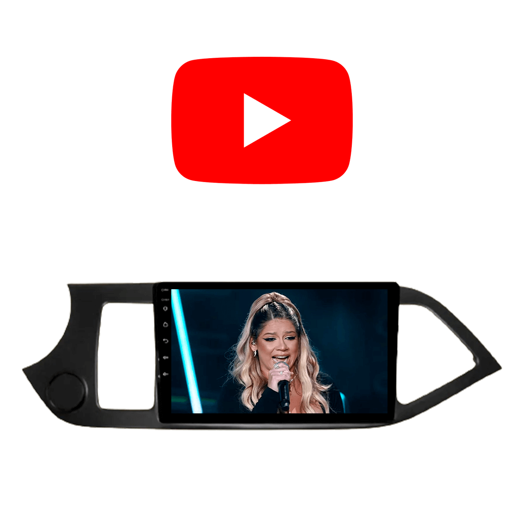 Central Multimidia Kia Picanto 2012 a 2017 Cartronic