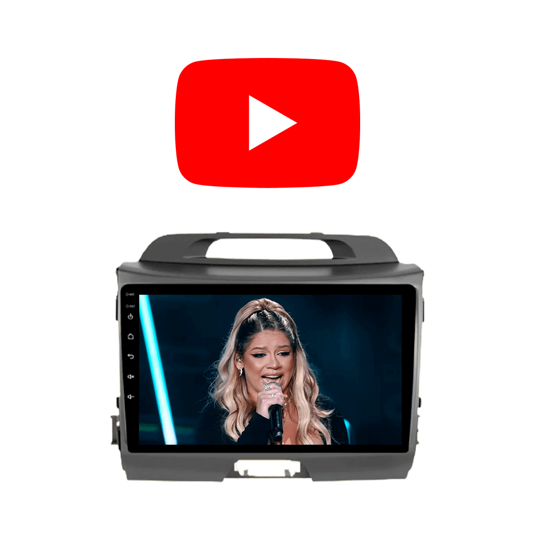 Central Multimidia Kia Sportage 2011 a 2016 Cartronic