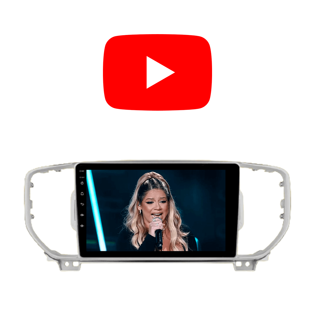 Central Multimidia Kia Sportage 2020 a 2022 Cartronic