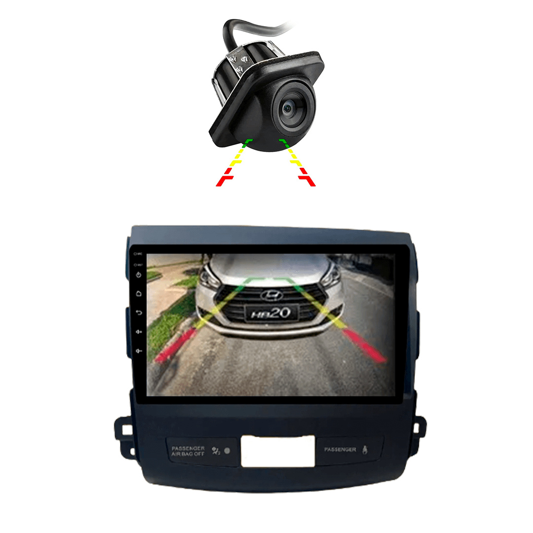 Central Multimidia Mitsubishi Outlander 2007 a 2012 Cartronic