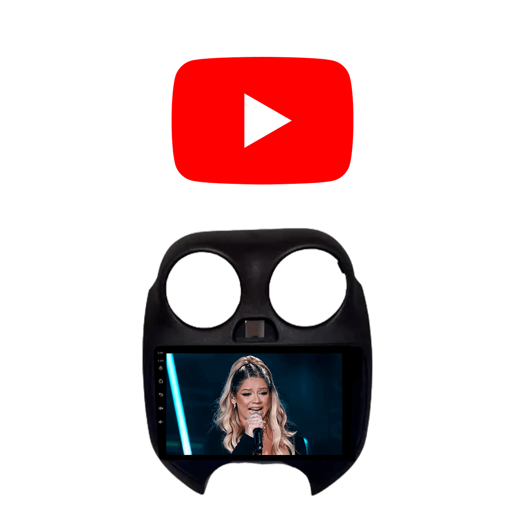 Central Multimidia Nissan March / Versa 2010 a 2014 Cartronic