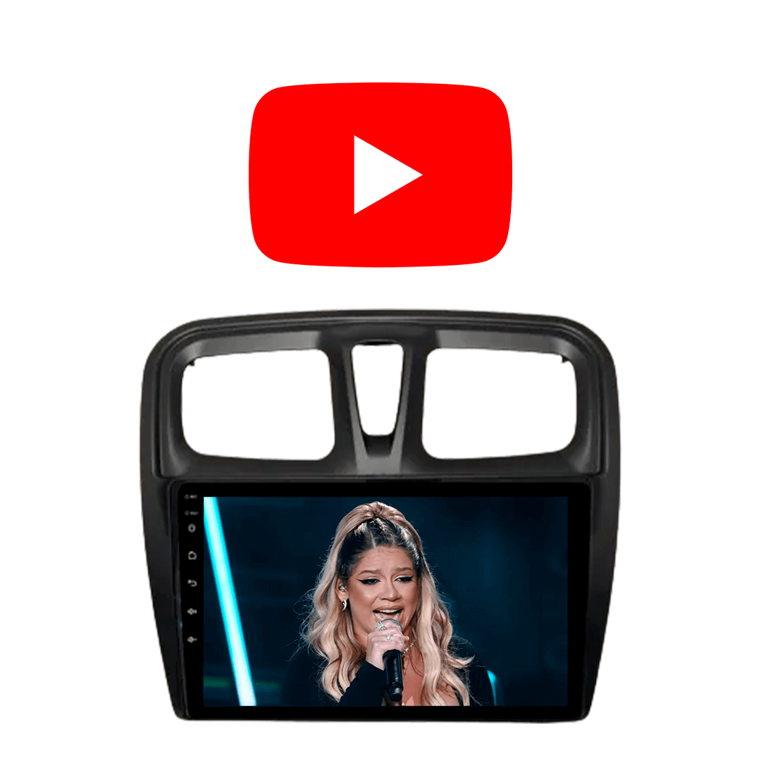 Central Multimidia Renault Sandero 2015 a 2022 Cartronic OCTACORE