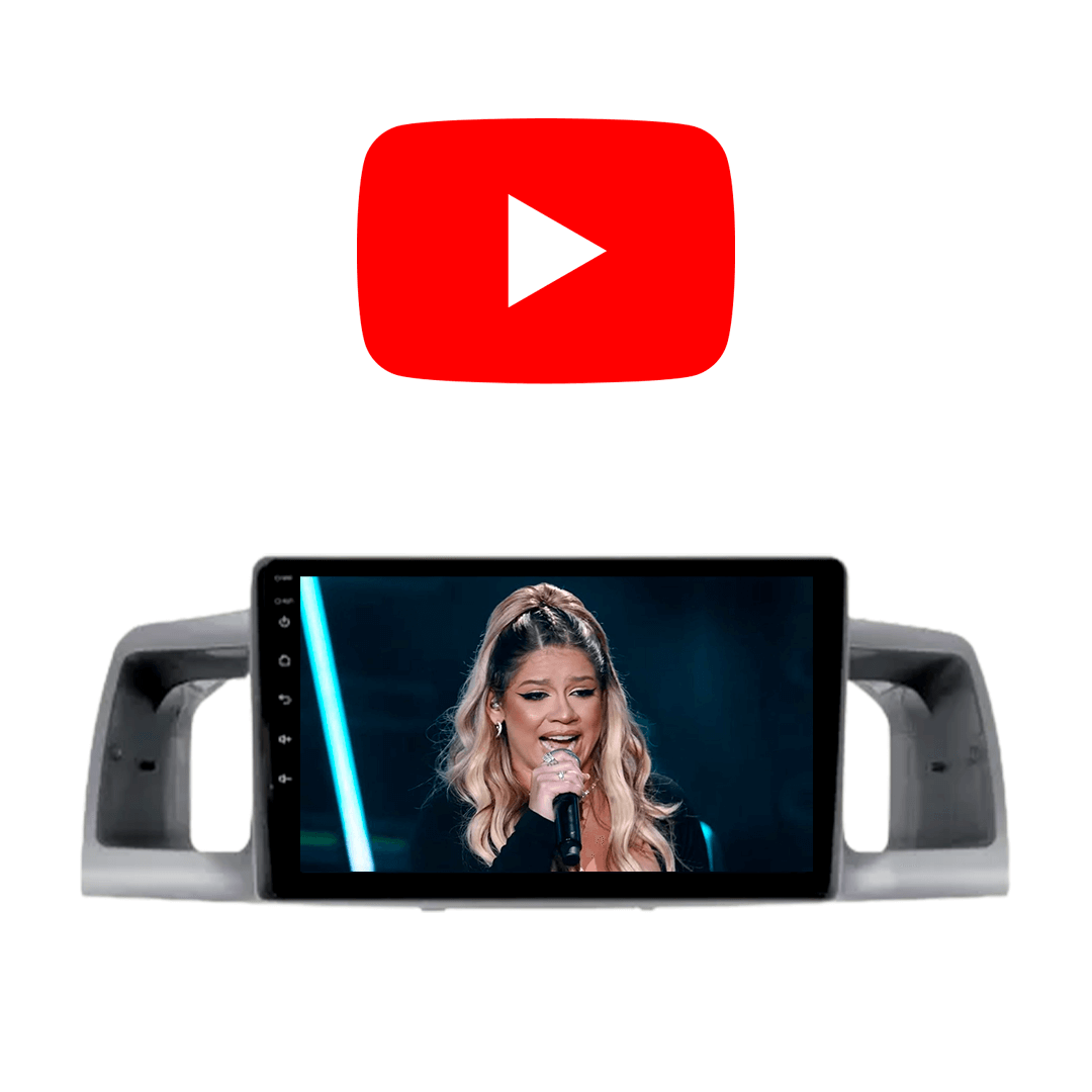 Central Multimidia Toyota Corolla 2003 a 2008 Cartronic OCTACORE