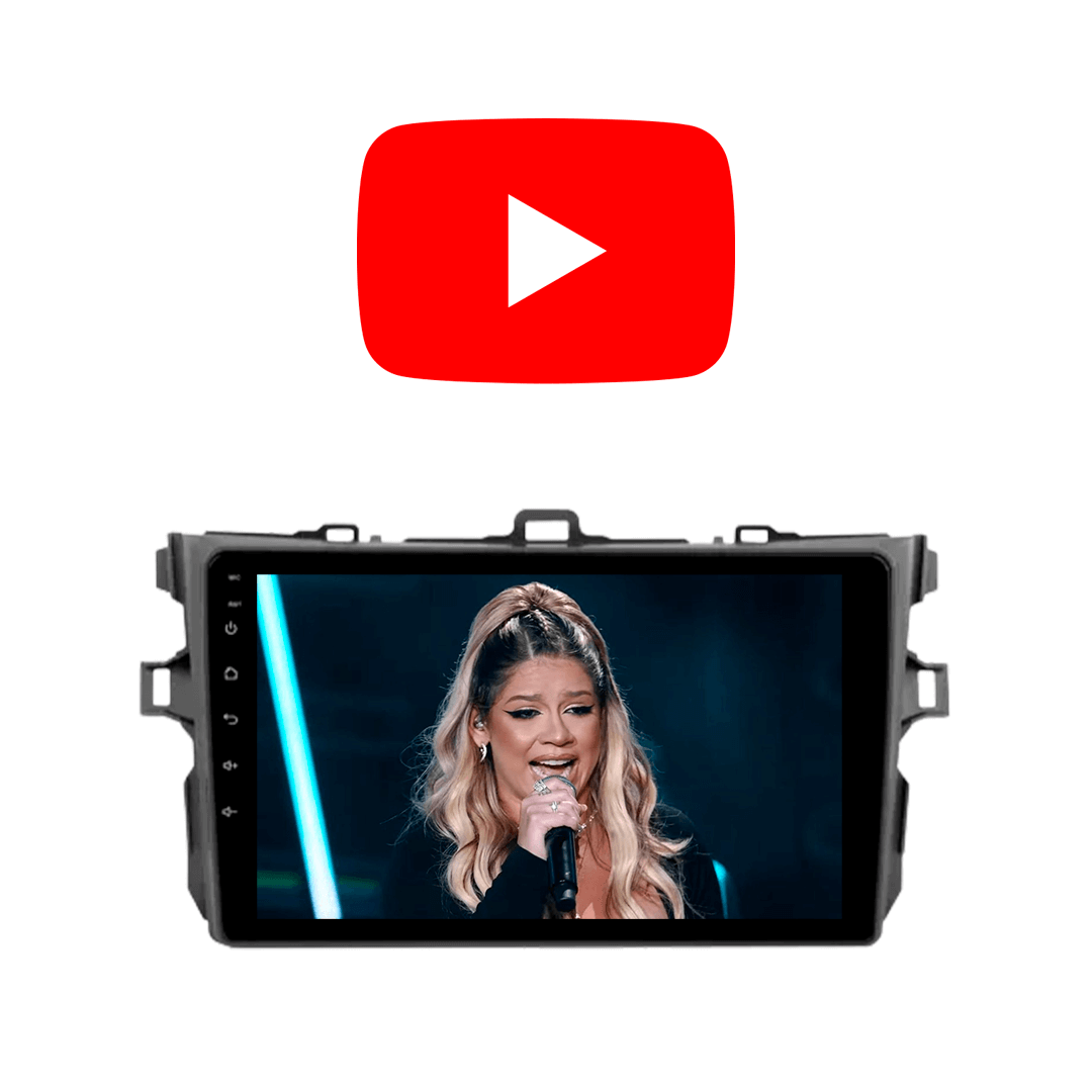 Central Multimidia Toyota Corolla 2009 a 2014 Cartronic OCTACORE