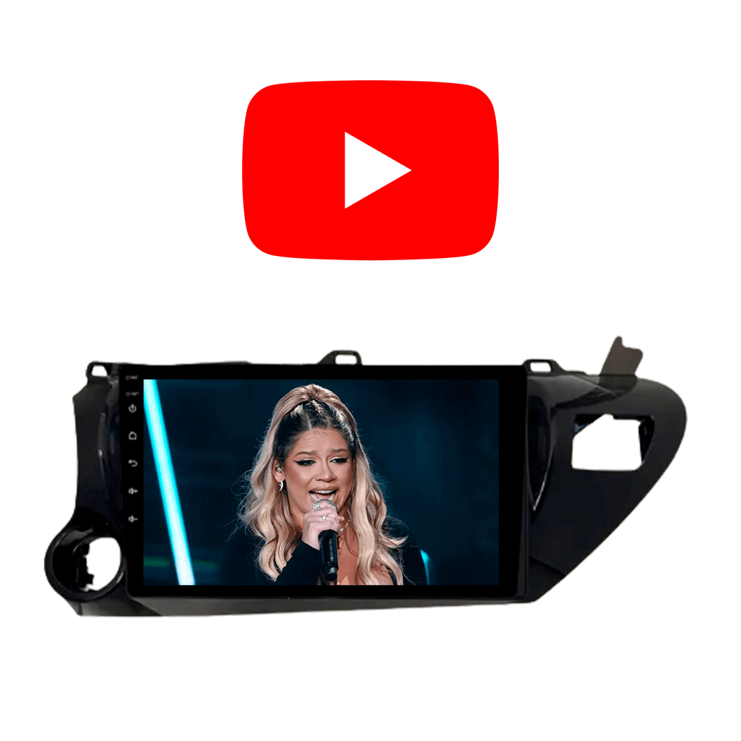 Central Multimidia Toyota Hilux 2017 a 2024 Cartronic OCTACORE