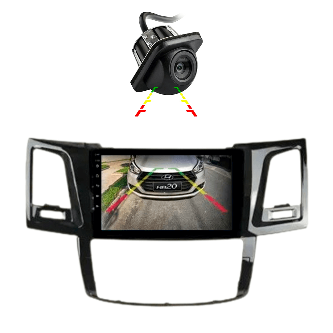 Central Multimidia Toyota Hilux e Sw4 2006 a 2015 Cartronic