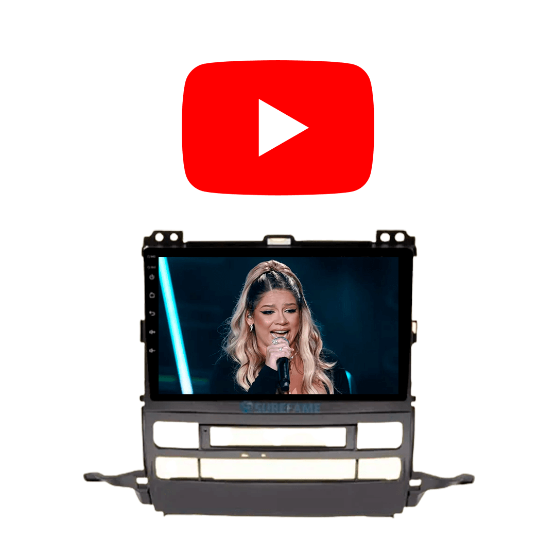 Central Multimidia Toyota Prado 2003 a 2009 Cartronic