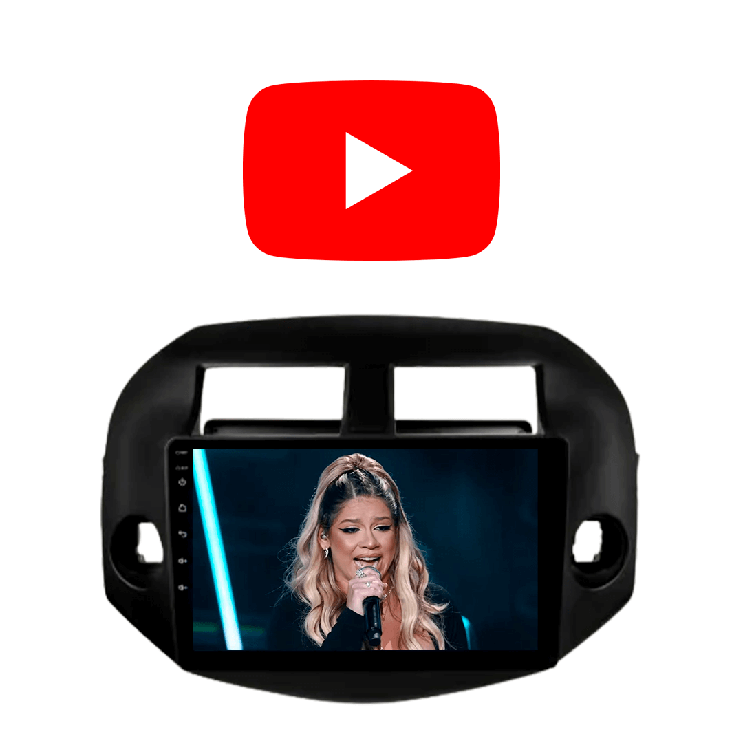 Central Multimidia Toyota Rav4 2006 a 2012 Cartronic OCTACORE