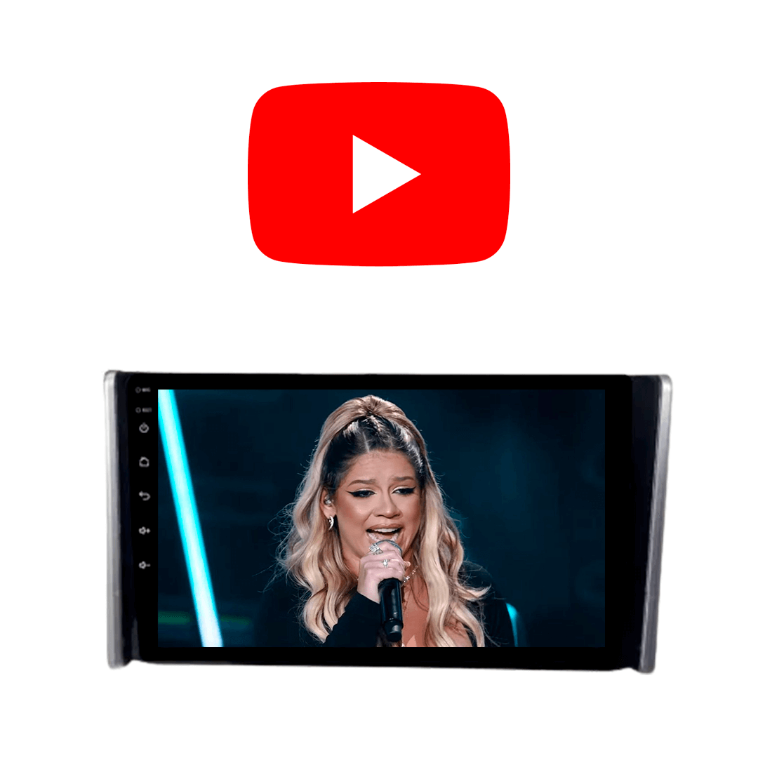 Central Multimidia Toyota Rav4 2019 a 2024 Cartronic