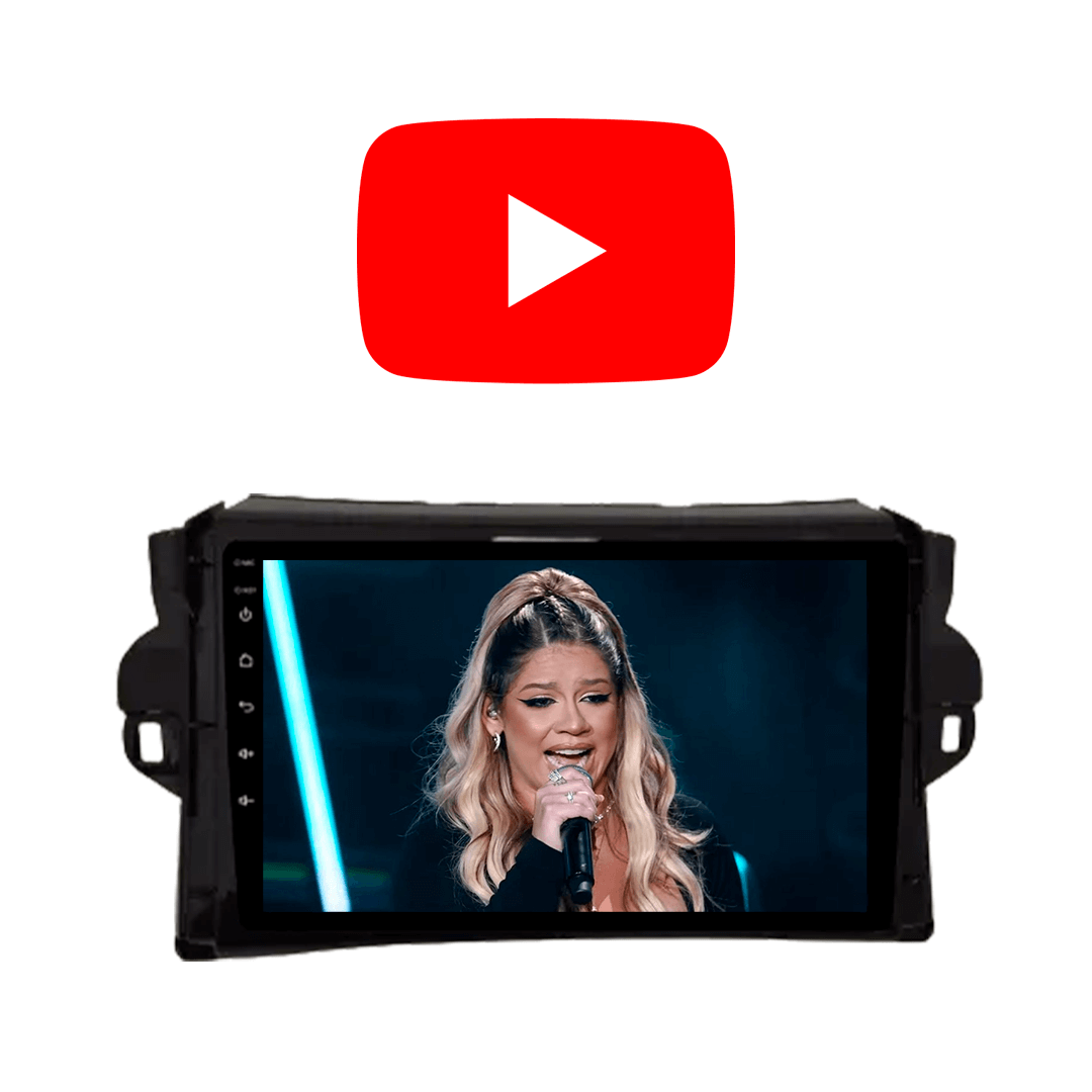 Central Multimidia Toyota Sw4 2017 a 2024 Cartronic OCTACORE