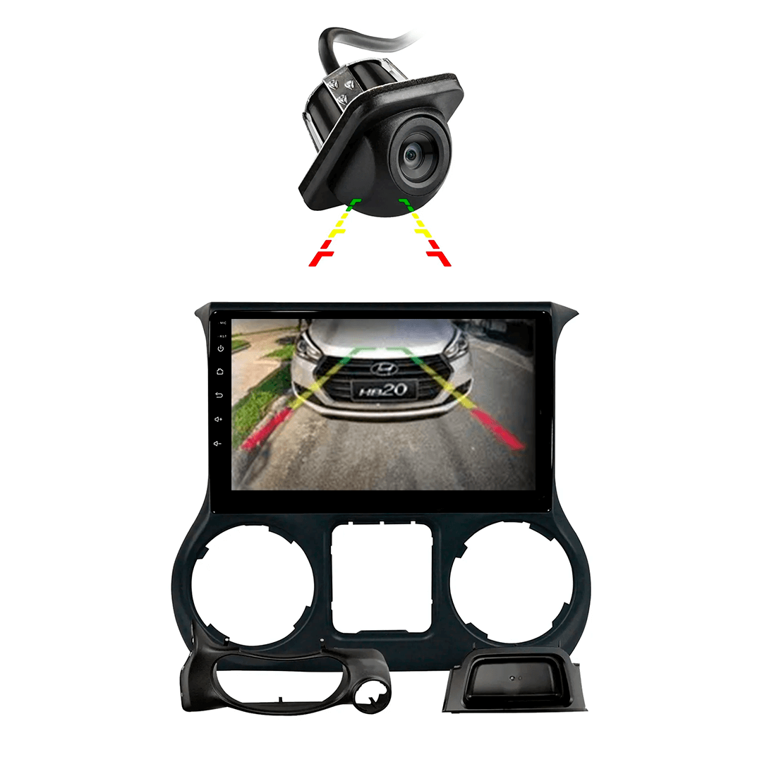 Central Multimidia Universal para Jeep Dodge Chrysler 2005 a 2017 Cartronic OCTACORE